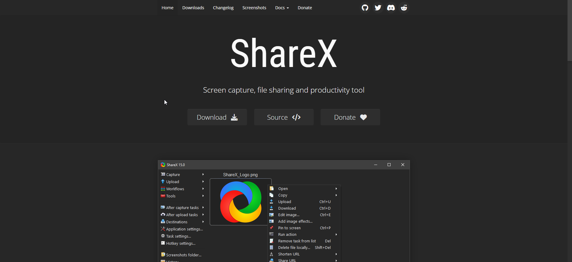 sharex screen recording